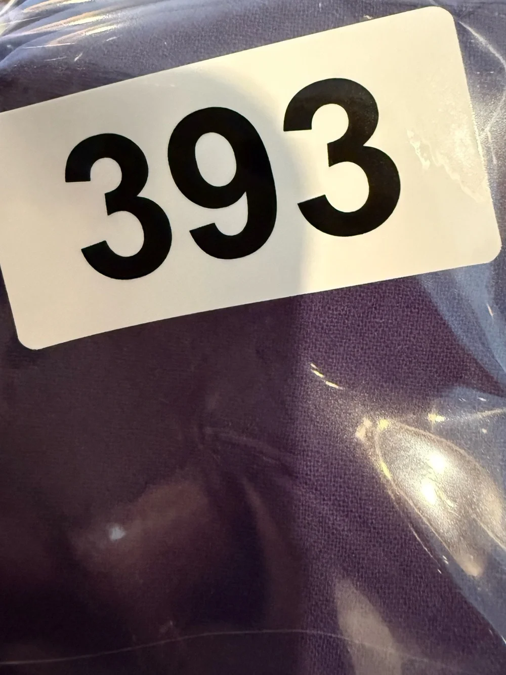 Minibee purple linen